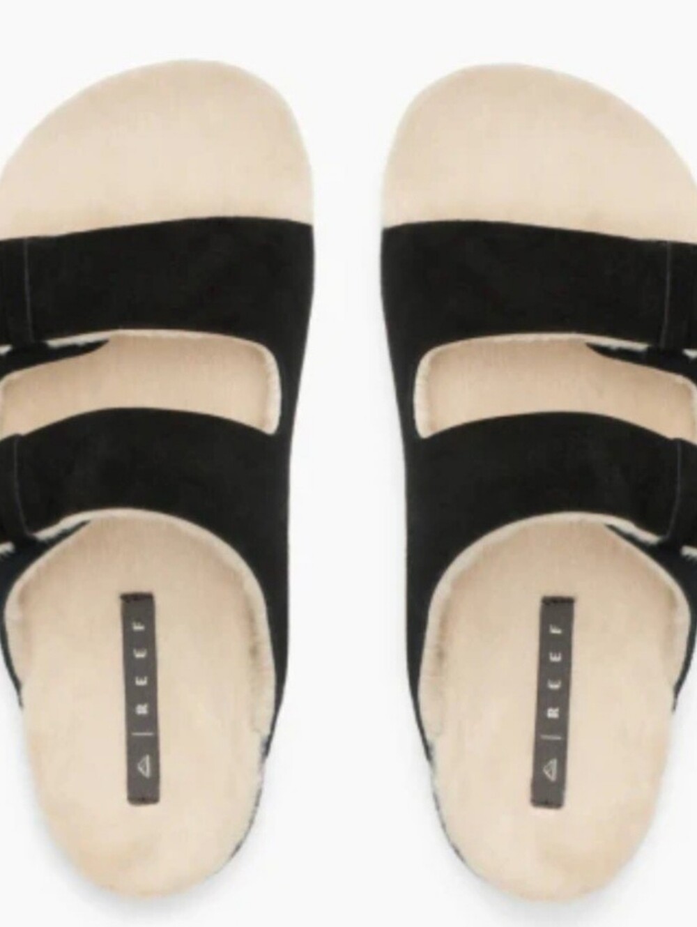 Reef Women's Black Ojai Two Bar Sandals